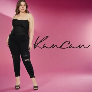 Kancan Distressed Skinny Jeans | Womens Plus Size Jeans‎ | Size 2XL
